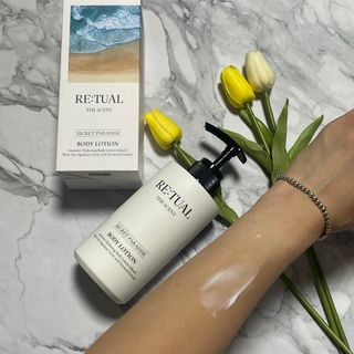 레츄얼 더 센트 바디로션 시크릿 파라다이스(500ml) — 5점을 준 리뷰어가 2022년 7월 올린 사용 사진