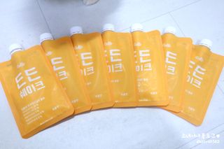 [덜다] 든든 식물성 단백질 쉐이크 40g X 7입 (곡물/딸기) — 5점을 준 리뷰어가 2023년 8월 올린 사용 사진