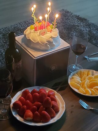H365 [Kaskein Glögi] 핀란드 전통 무알콜 멀드와인 글로기 — 5점을 준 리뷰어가 2021년 4월 올린 사용 사진
