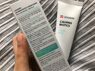 리더스코스메틱 리더스 카밍 바이오틱스 크림 마스크 — 5점을 준 리뷰어가 2021년 2월 올린 사용 사진