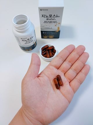 프리마인 홍삼의 강력한 에너지, 이제는 흡수율을 높인 최첨단 캡슐로 간편하게 초고속 충전하세요. — 5점을 준 리뷰어가 2022년 6월 올린 사용 사진