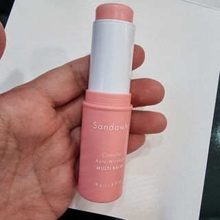 스킨큐어 산다화 카멜리아 안티 링클 멀티밤 — 5점을 준 리뷰어가 2023년 11월 올린 사용 사진