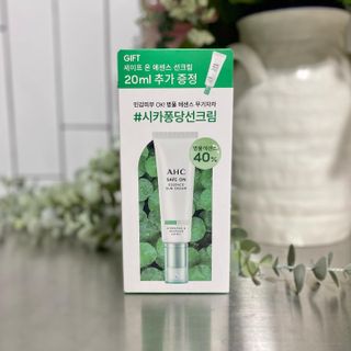 [AHC] 세이프온 에센스 선크림 올리브영 스페셜 증정 기획세트 — 5점을 준 리뷰어가 2022년 6월 올린 사용 사진