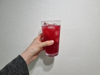 트롯전통식혜 트롯레드비트식혜 1리터 +500리터 — 2.5점을 준 리뷰어가 2021년 5월 올린 사용 사진