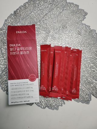 [덜다] 글루타치온 저분자 콜라겐 (20g x 15포) — 5점을 준 리뷰어가 2023년 8월 올린 사용 사진