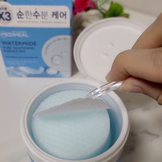 메디힐 워터마이드 포어 타이트닝 에센스 패드 — 5점을 준 리뷰어가 2021년 6월 올린 사용 사진