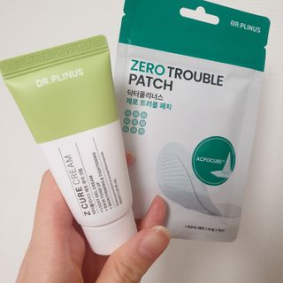 닥터플리너스 제트 큐어 크림 30ml + 제로 트러블 패치 9EA — 5점을 준 리뷰어가 2022년 3월 올린 사용 사진