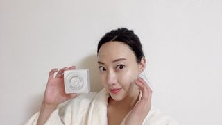 리더스코스메틱 리더스 밀크 밸런싱  마스크  솝 — 5점을 준 리뷰어가 2021년 11월 올린 사용 사진