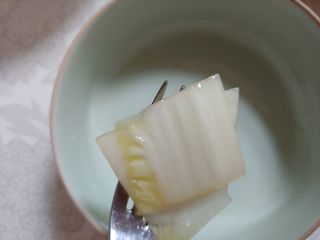 셰프애찬 단호박 백김치 1kg — 5점을 준 리뷰어가 2022년 10월 올린 사용 사진