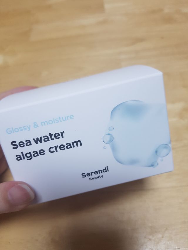 씨워터 알게 크림 리뷰 사진