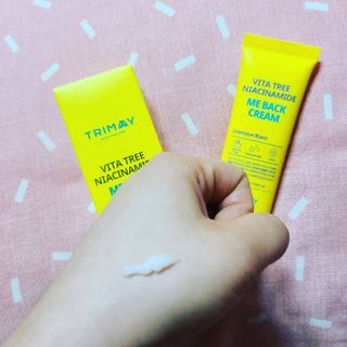 트리마이 비타트리 나이아신아마이드 미백 크림 — 5점을 준 리뷰어가 2021년 4월 올린 사용 사진