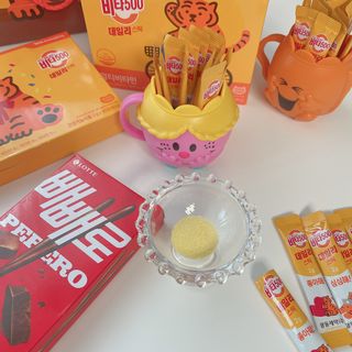 광동생활건강 [광동] 비타500데일리스틱  ★빼빼로데이★ 30포+70포+ 뚱랑이스티커+빼빼로+쇼핑백 — 5점을 준 리뷰어가 2022년 11월 올린 사용 사진