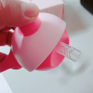 유비맘 트라이탄 코니빨대컵_컬러 랜덤 발송 — 5점을 준 리뷰어가 2021년 1월 올린 사용 사진