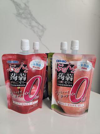 ORIHIRO 오리히로 곤약젤리 제로칼로리 130g 4종 4팩(맛별로 1팩씩) — 5점을 준 리뷰어가 2023년 4월 올린 사용 사진