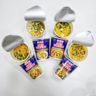 NISSIN 닛신 컵누들  4종 - 씨푸드오리지날, 씨푸드 스파이시, 씨푸드 커리, 씨푸드 XO소스 — 5점을 준 리뷰어가 2022년 5월 올린 사용 사진
