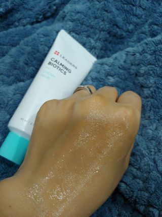 리더스코스메틱 리더스 카밍 바이오틱스 크림 마스크 — 5점을 준 리뷰어가 2021년 3월 올린 사용 사진