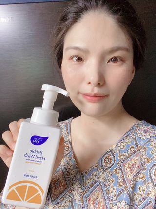 카오리온코스메틱스 클린온 버블 핸드 워시 500ml — 5점을 준 리뷰어가 2021년 8월 올린 사용 사진
