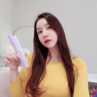 엠엔 비비엘라 휴대용 무선 고데기 HGK-SM — 4점을 준 리뷰어가 2021년 4월 올린 사용 사진