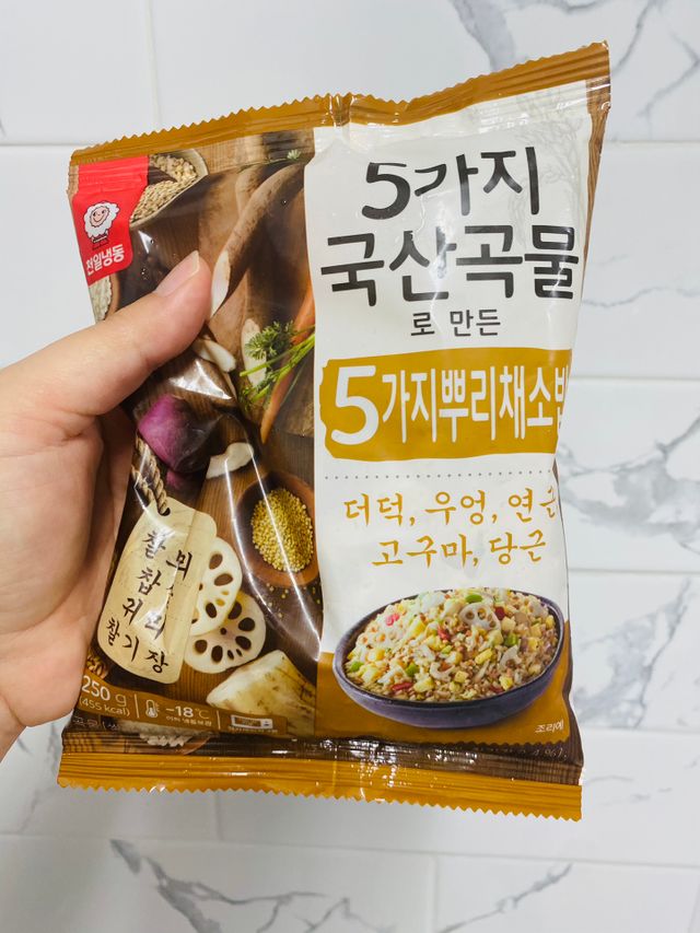5가지 국산 곡물로 만든 5가지 나물밥 리뷰 사진