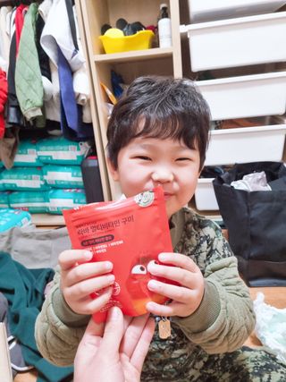[푸름웰니스] 라바 멀티비타민 구미 36g — 5점을 준 리뷰어가 2022년 2월 올린 사용 사진