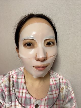 101스킨 영앤리치 하이드로겔 마스크팩 — 5점을 준 리뷰어가 2020년 12월 올린 사용 사진