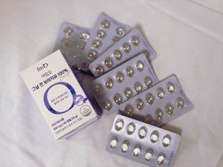 아임오 그날 전 보라지유 100퍼센트 + 아임오 유기농 순면 롱 팬티라이너 20P + 쿠폰북 — 5점을 준 리뷰어가 2021년 7월 올린 사용 사진