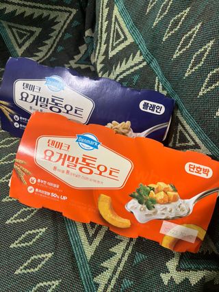 구매평 ☆[2종 패키지]덴마크 요거밀 통오트 요거트 — 5점을 준 리뷰어가 2025년 7월 올린 사용 사진