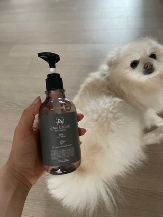 마리앤루이펫샴푸 [mari and louie pet shampoo] — 4점을 준 리뷰어가 2021년 5월 올린 사용 사진