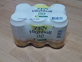 [티젠] 콤부차 하이볼향 레몬 0.0 (350ml X 6개입) — 5점을 준 리뷰어가 2025년 6월 올린 사용 사진