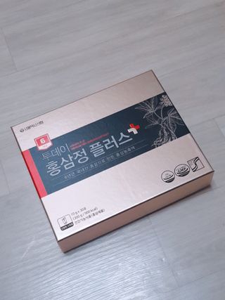 서울약사신협_투데이홍삼정플러스스틱_10g x 30포 — 5점을 준 리뷰어가 2021년 1월 올린 사용 사진