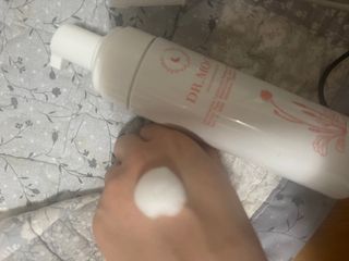 MF프리 [닥터문] 유산균 락토케어 질경초 여성청결제 200ml (폼타입) — 5점을 준 리뷰어가 2022년 5월 올린 사용 사진