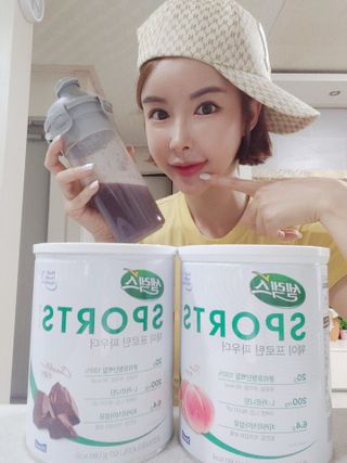 셀렉스스포츠 셀렉스 스포츠 웨이 프로틴 파우더 2종 + 텀블러 세트 — 5점을 준 리뷰어가 2021년 6월 올린 사용 사진