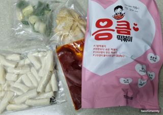 응큼떡볶이 — 3.5점을 준 리뷰어가 2021년 3월 올린 사용 사진