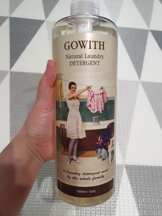 고위드올인원 세탁세제 1000ml — 5점을 준 리뷰어가 2021년 6월 올린 사용 사진