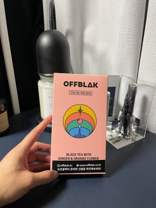 [오프블랙] 아침을 상큼하게 시작하는 에너지티! 유아골든 블렌딩홍차 12T — 5점을 준 리뷰어가 2021년 11월 올린 사용 사진
