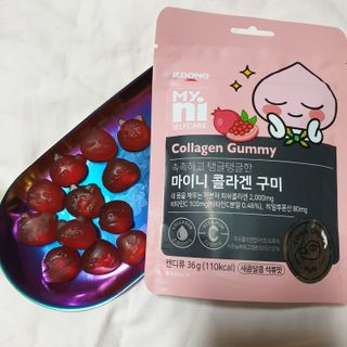 일동제약 마이니 마이니 늘씬날씬 콜라겐 세트 — 5점을 준 리뷰어가 2021년 3월 올린 사용 사진