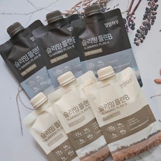 일일하우 슬리밍 플랜B 고소한 귀리맛, 진한 카카오맛 (체중조절식) — 5점을 준 리뷰어가 2023년 8월 올린 사용 사진