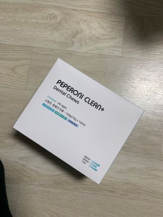 페페로니 클린플러스 덴탈치킨껌 10g x 14p — 5점을 준 리뷰어가 2021년 7월 올린 사용 사진