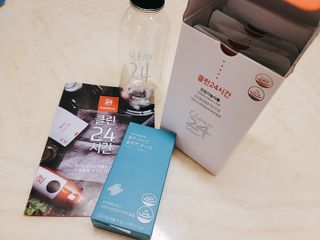 클린24시간 1BOX(5포) + 전용보틀(500ml) — 5점을 준 리뷰어가 2023년 6월 올린 사용 사진