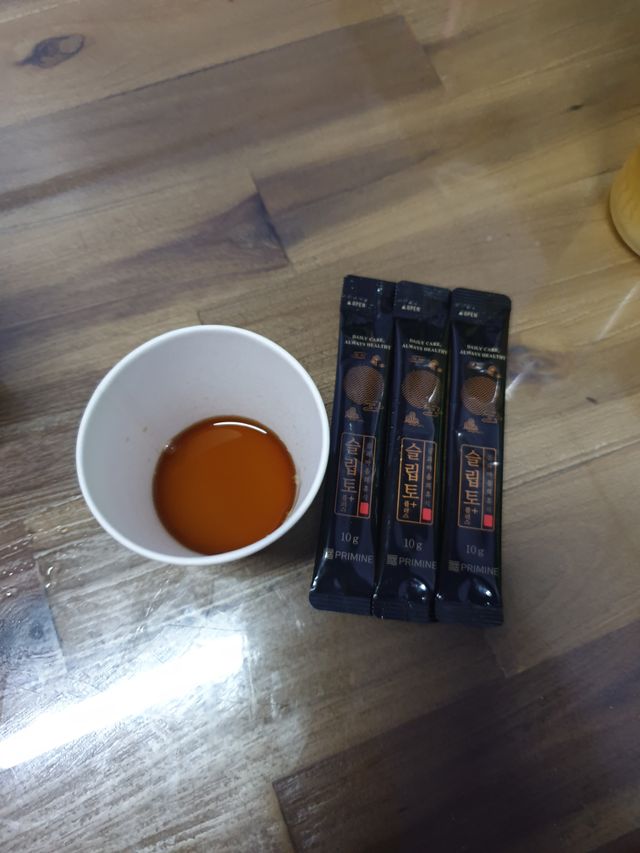 자체 기업부설 연구소에서 찾아낸 건강한 수면의 비밀.  슬립토 플러스 30포 리뷰 사진