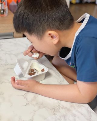 매일바이오 토핑요거트 — 5점을 준 리뷰어가 2021년 5월 올린 사용 사진