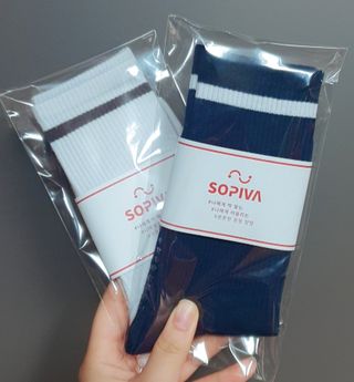 SOPIVA 소피바 요가,필라테스 양말 — 5점을 준 리뷰어가 2021년 6월 올린 사용 사진