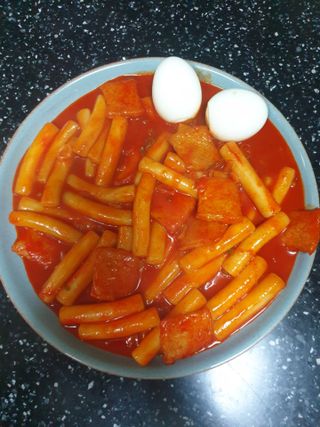 추억의 국민학교 떡볶이 국떡 뉴트로 5종 — 5점을 준 리뷰어가 2021년 7월 올린 사용 사진
