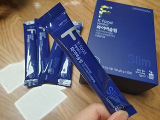 똥기사의 케이푸드 화이버슬림 — 4점을 준 리뷰어가 2021년 1월 올린 사용 사진