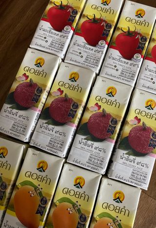 도이캄 착즙 완숙 토마토 200ml 12팩 무설탕 태국왕실 기내식주스 — 5점을 준 리뷰어가 2021년 2월 올린 사용 사진