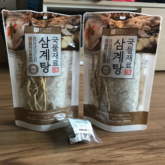 한방 삼계탕 국물재료 2Set 리뷰 사진