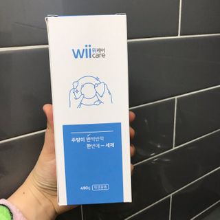 위케어 천연 주방세세, 에어프라이어세제, 다목적세정제, 발포텀블러세정제 — 5점을 준 리뷰어가 2021년 2월 올린 사용 사진