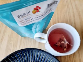 산그리메 아카시아+목련+매화+슬림 유자차 Set — 5점을 준 리뷰어가 2021년 10월 올린 사용 사진