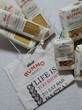 [Rummo]이탈리안 프리미엄 파스타 룸모 파스타 8종+리미티드 에디션 룸모 에이프런 — 5점을 준 리뷰어가 2021년 10월 올린 사용 사진