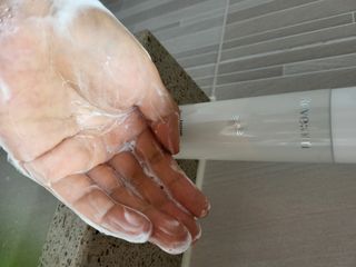 나우 [리브엠] 화해 1등 클렌징 파우더! 모공&피지 말끔순삭 — 5점을 준 리뷰어가 2023년 9월 올린 사용 사진